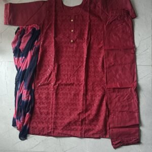kurta bottam top set