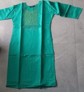 CHUNARI COTTON KURTIS