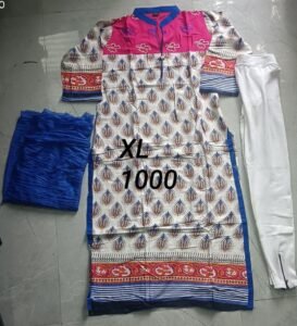 Printed Kurti Set with Dupatta