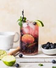 Blueberry Mint Mojito